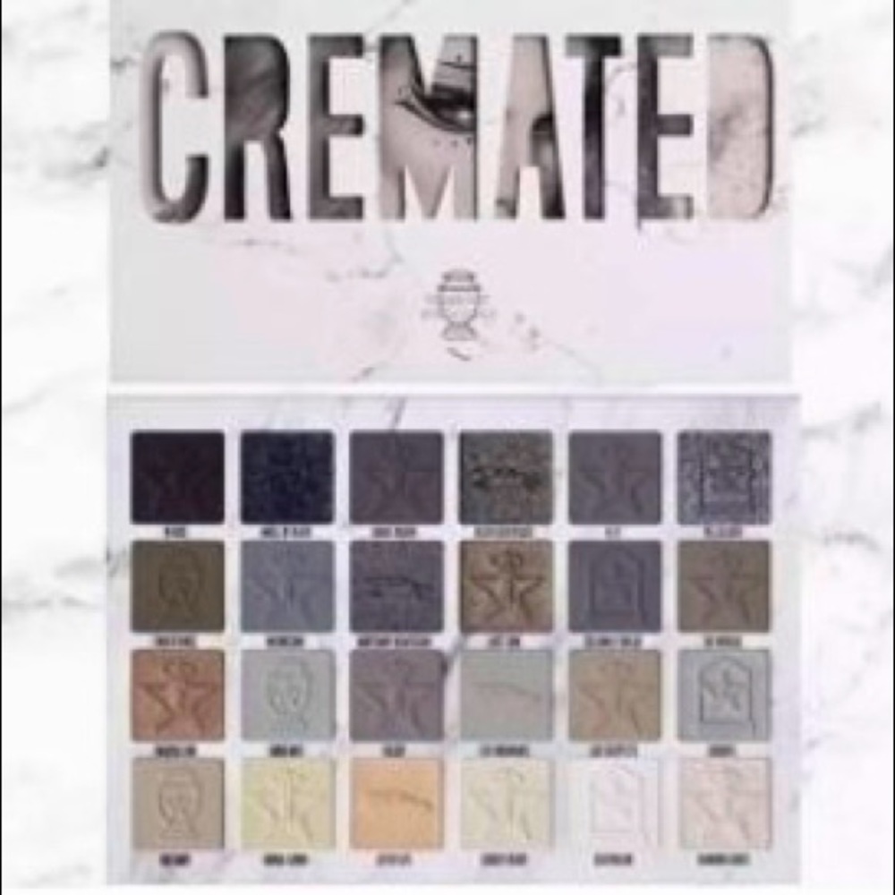Jeffree Star Cremated palette